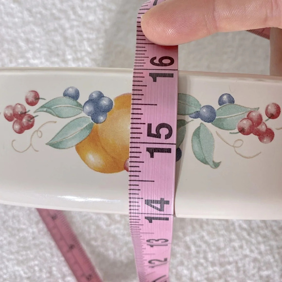 Vintage Corningware Abundance Print  Casserole Dish A-1-B 1L USA - Picture 12 of 13